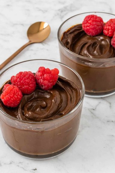 Avocado chocolate mousse