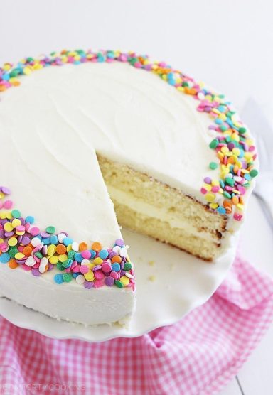 Vanilla Birthday Cake!